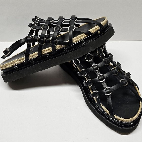 RARE 3.1 Phillip Lim Yasmine Cage Espadrille Sandal US W Size 9 NEW - Picture 3 of 7